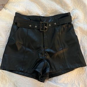 Altar’d State size medium Leather Shorts